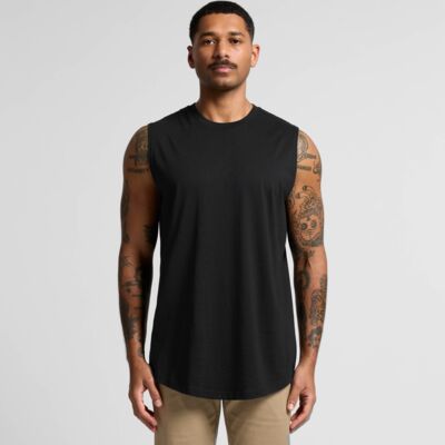 AS Colour Mens Staple Curve Tank 5091 Mens Staple Curve Tank Thumbnail