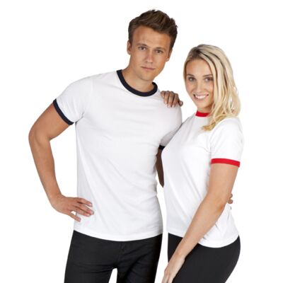 RAMO Ringer Unisex Tee T525RN Ringer Unisex Tee Thumbnail